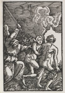 A Queda e Redenção do Homem: A Expulsão do Éden de Albrecht Altdorfer