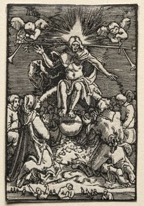 A Queda e Redenção do Homem: O Último Julgamento, c. 1515 de Albrecht Altdorfer