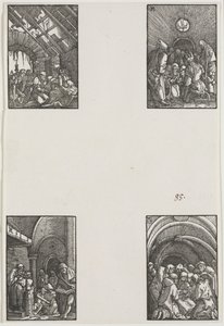 A Queda e Redenção do Homem, c. 1515 de Albrecht Altdorfer