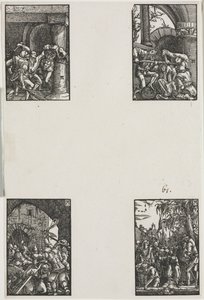 A Queda e Redenção do Homem, c. 1515 de Albrecht Altdorfer