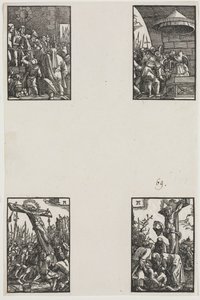 A Queda e Redenção do Homem, c. 1515 de Albrecht Altdorfer