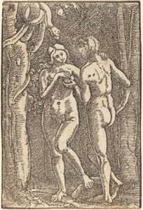 A queda do homem de Albrecht Altdorfer