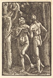 A queda do homem de Albrecht Altdorfer