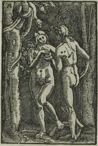 A Queda do Homem, de A Queda e Redenção do Homem de Albrecht Altdorfer