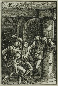 A Flagelação, de A Queda e Redenção do Homem de Albrecht Altdorfer