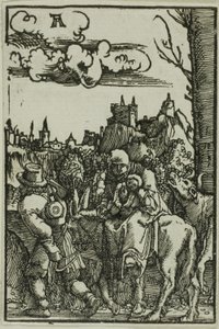 A Fuga para o Egito, da Queda e Redenção do Homem de Albrecht Altdorfer