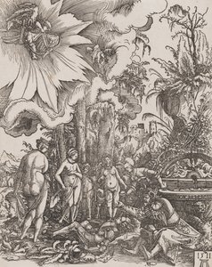 O julgamento de Paris, 1511 de Albrecht Altdorfer