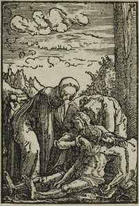 A Lamentação da Virgem, de A Queda e Redenção do Homem de Albrecht Altdorfer