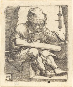 O carpinteiro pensativo de Albrecht Altdorfer