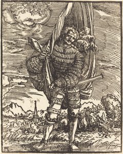 O porta-estandarte de Albrecht Altdorfer