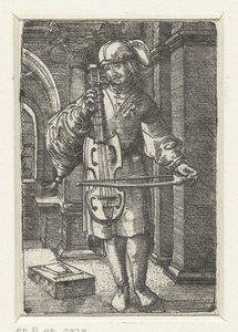 Vedelspeler de Albrecht Altdorfer
