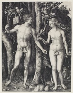 Adão e Eva de Albrecht Dürer