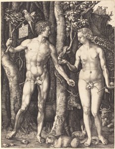 Adão e Eva de Albrecht Dürer