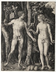 Adão e Eva de Albrecht Dürer