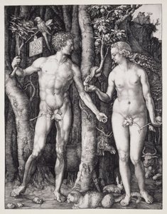 Adão e Eva de Albrecht Dürer