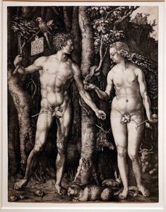 Adão e Eva de Albrecht Dürer