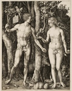 Adão e Eva de Albrecht Dürer