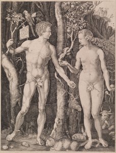Adão e Eva de Albrecht Dürer