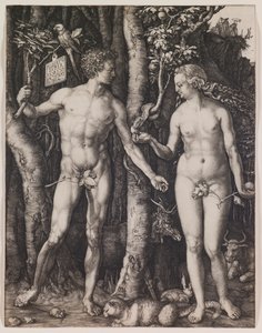 Adão e Eva de Albrecht Dürer