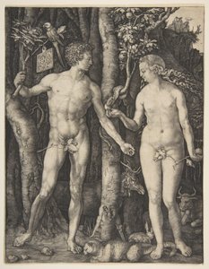 Adão e Eva de Albrecht Dürer