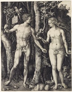 Adão e Eva de Albrecht Dürer