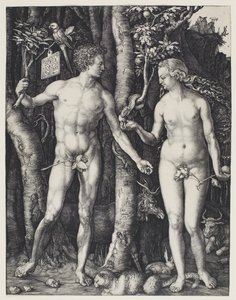 Adão e Eva de Albrecht Dürer