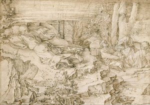 Agonia no jardim de Albrecht Dürer