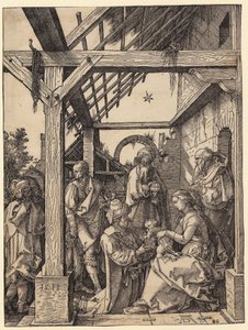 Adoração dos Reis Magos de Albrecht Dürer