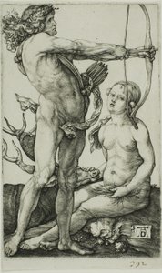 Apolo e Diana de Albrecht Dürer