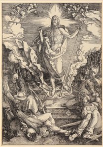 A Ressurreição de Cristo, folha 12 da série «A Grande Paixão» de Albrecht Dürer