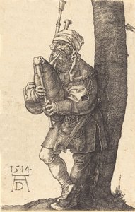 Gaiteiro, 1514. de Albrecht Dürer