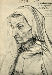 Barbara Dürer, 1514, 1943. de Albrecht Dürer