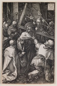 Rolamento da Cruz, da série "A Paixão Gravada". de Albrecht Dürer