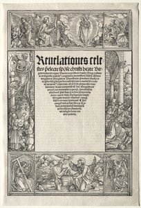 Fronteira - com o Batismo de Cristo de Albrecht Dürer