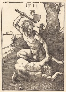 Caim matando Abel, 1511. de Albrecht Dürer