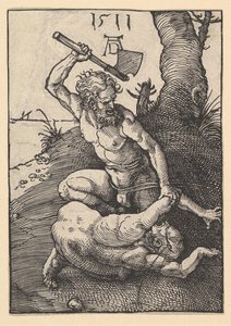 Caim Matando Abel, 1511. de Albrecht Dürer