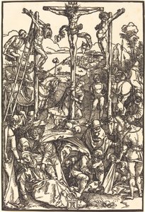Calvário com as três cruzes de Albrecht Dürer