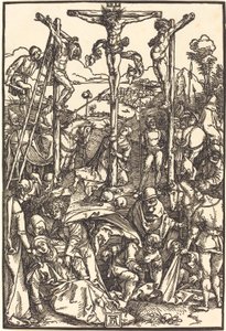 Calvário com as três cruzes de Albrecht Dürer