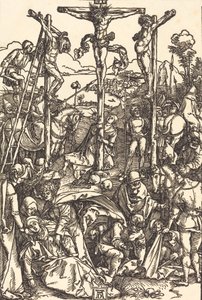 Calvário com as Três Cruzes, c. 15041505. de Albrecht Dürer