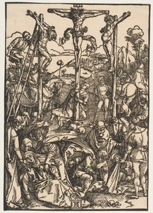 Calvário com as Três Cruzes, ca. 1503 de Albrecht Dürer