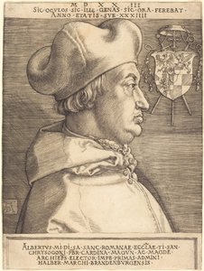 Cardeal Albrecht de Brandemburgo («Grande Cardeal») de Albrecht Dürer
