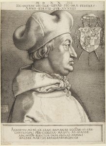 Cardeal Albrecht de Brandemburgo de Albrecht Dürer