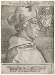 Cardeal Albrecht de Brandemburgo - O Grande Prato, 1523. de Albrecht Dürer