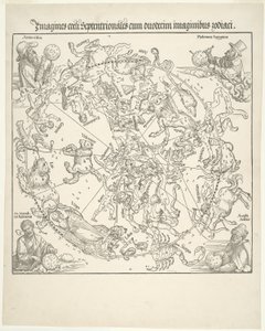 Mapa Celestial do Céu do Norte de Albrecht Dürer