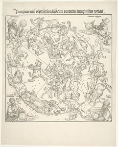 Mapa Celestial do Céu do Norte de Albrecht Dürer