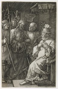 Cristo perante Caifás de Albrecht Dürer