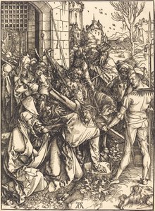 Cristo carregando a cruz de Albrecht Dürer