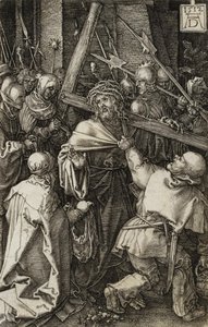 Cristo carregando a cruz de Albrecht Dürer