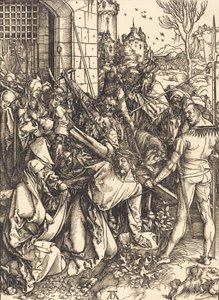 Cristo carregando a cruz, c. 14981499. de Albrecht Dürer