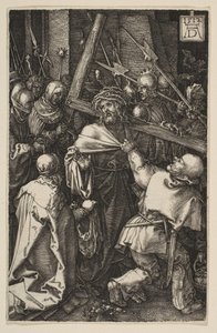 Cristo carregando a cruz, da Paixão, 1512. de Albrecht Dürer